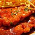 Pouletschnitzel paniert